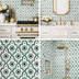 Fez Emerald Star Mosaic - My Moroccan Tile