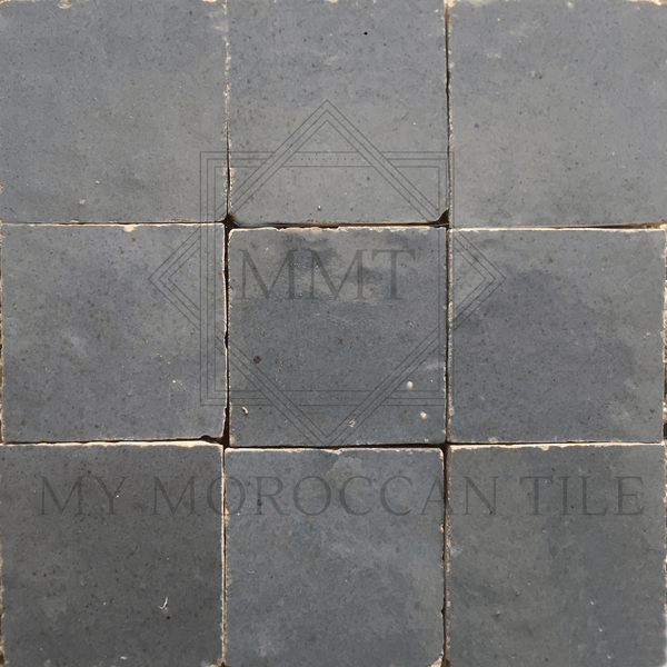 Grey Moroccan Zellige Tile - My Moroccan Tile