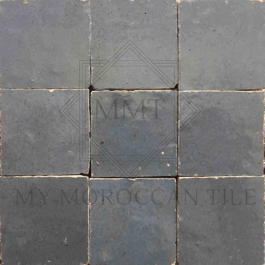 Grey Moroccan Zellige Tile - My Moroccan Tile