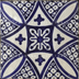 Hand painted Moroccan tile – 17111 - My Moroccan Tile