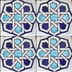 Hand painted Moroccan tile – 17115 - My Moroccan Tile