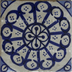 Hand painted Moroccan tile – 17121 - My Moroccan Tile